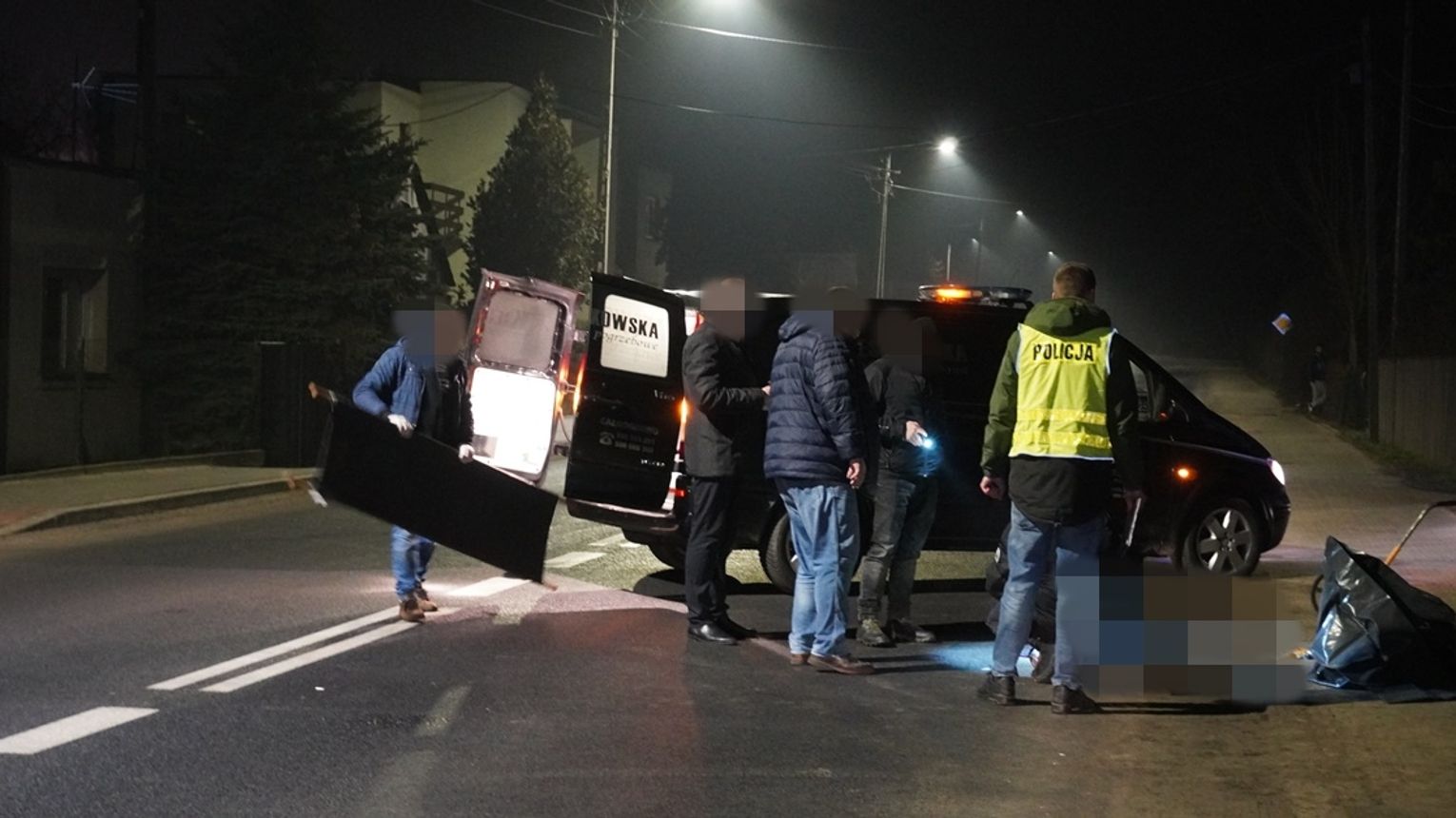 Tragedia na ulicy Zamkowej Nie żyje rowerzysta