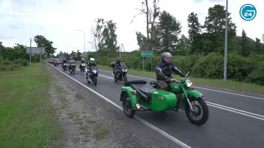 32. zlot „U Kaczora” rozpoczął się paradą motocykli