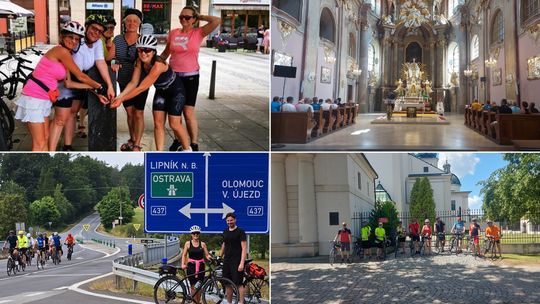 645 km na rowerze po sanktuariach śląskich, z metą w czeskim Ołomuńcu [FOTO]