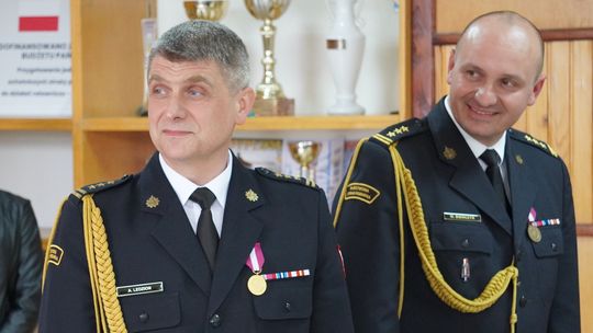 Andrzej Ledzion oficjalnie komendantem strażaków
