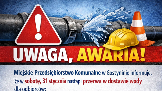 Awaria sieci wodociągowej