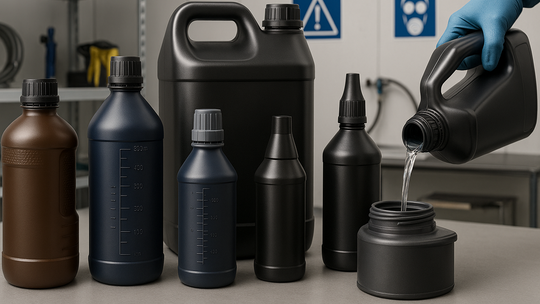 Butelki do koncentratów i silnych substancji – na co zwrócić uwagę przy wyborze opakowania?