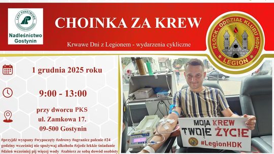 Choinka za Krew w Gostyninie – Jak możesz pomóc?