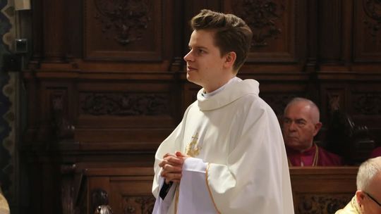 Diakon Piotr Jurczyński z parafii Miłosierdzia Bożego w Gostyninie został kapłanem