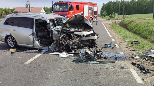 DW 575 całkowicie zablokowana na trasie Dobrzyków-Słubice