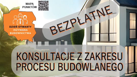 Dzień Otwarty Inżyniera Budownictwa. Skorzystaj z bezpłatnych konsultacji