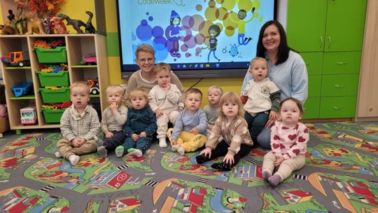 Europe Code Week w Przedszkolu nr 1 w Gostyninie