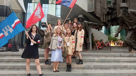 Gostyninianki wystąpiły w głównych obchodach 79. rocznicy wybuchu powstania warszawskiego