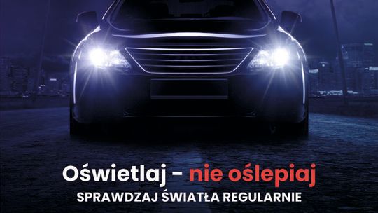 Gostynińska drogówka przypomina: „Twoje światła – nasze bezpieczeństwo”