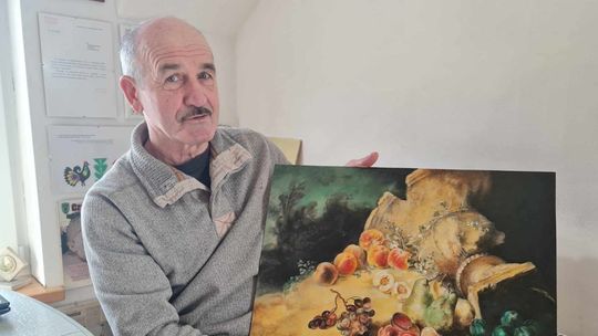Gostyniński artysta Tadeusz Biniewicz ponownie zachwyca swą twórczością