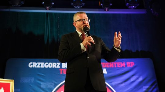 Grzegorz Braun w Płocku