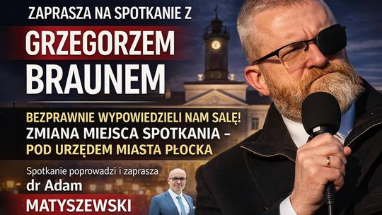 Grzegorz Braun w Płocku Grzegorz Braun w Płocku