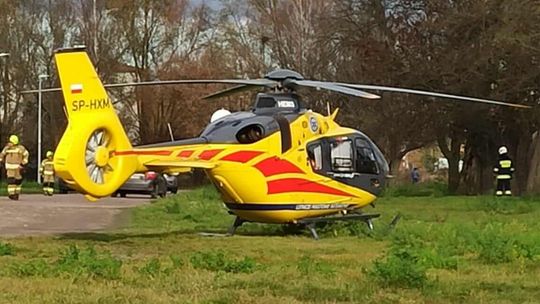 Helikopter LPR lądował przy Langenfeld