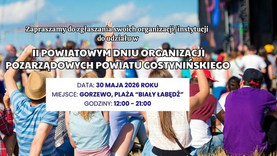 II Powiatowy Dzień Organizacji Pozarządowych w Powiecie Gostynińskim
