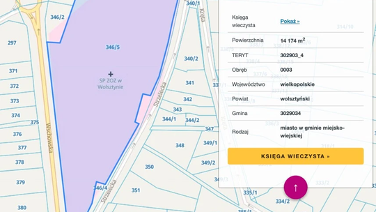 Jak znaleźć numer działki na Geoportalu?