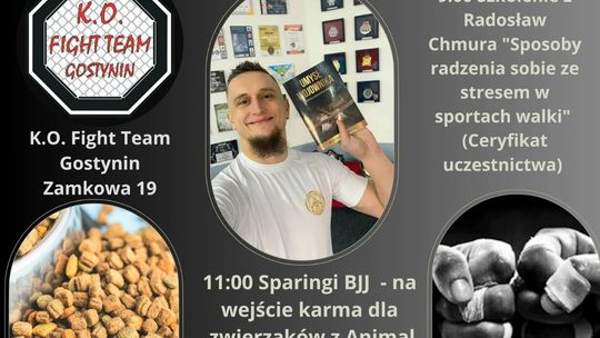 K.O. Fight Team Gostynin organizuje zbiórkę karmy dla zwierzaków
