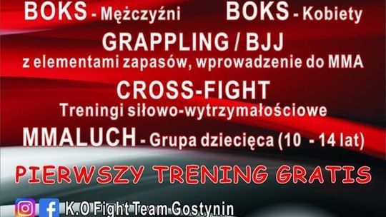 K.O. Fight Team Gostynin zaprasza