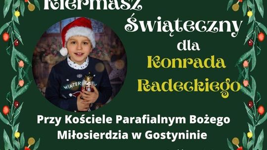 Kiermasz świąteczny dla Konrada Radeckiego