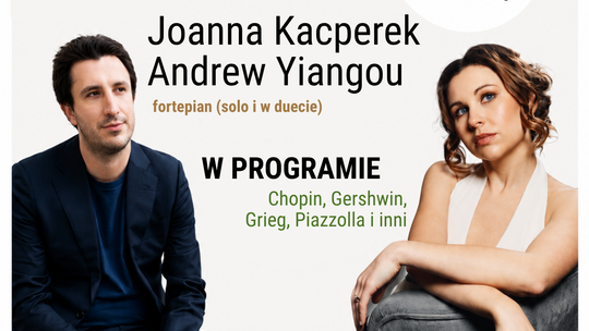 Koncert „W Krainie Chopina” w Sannikach. Na scenie Joanna Kacperek i Andrew Yiangou