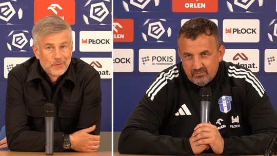 Konferencja prasowa po meczu Wisła Płock - Legia Warszawa