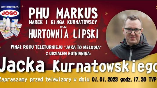 Kutnianin Jacek Kurnatowski wystąpi w finale teleturnieju "Jaka to melodia?"