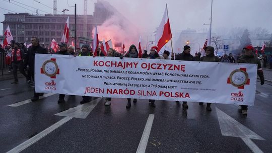 Marsz Niepodległości 2025 w Warszawie