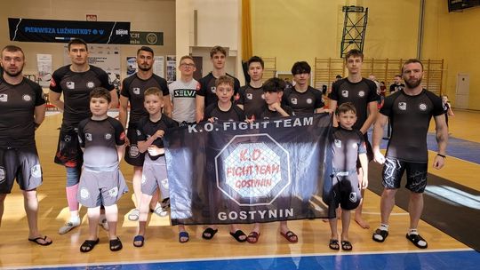 Mocny występ zawodników K.O. Fight Team Gostynin na tegorocznych Mistrzostwach Polski