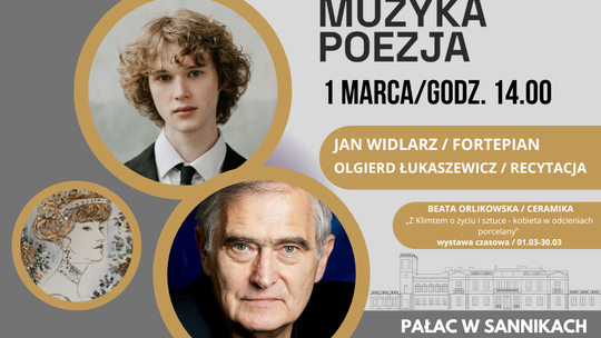 Muzyka i Poezja w Sannikach - koncert marcowy