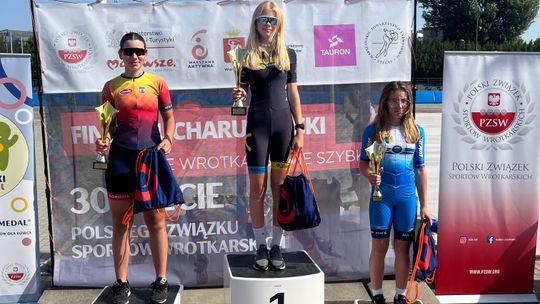 Nadia Machała wygrywa cykl Pucharu Polski na rolkach szybkich