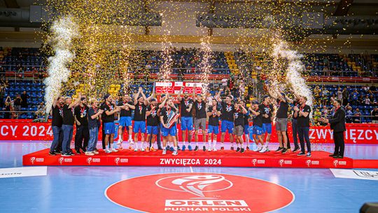 Nafciarze trzeci raz z rzędu zdobywają ORLEN Puchar Polski