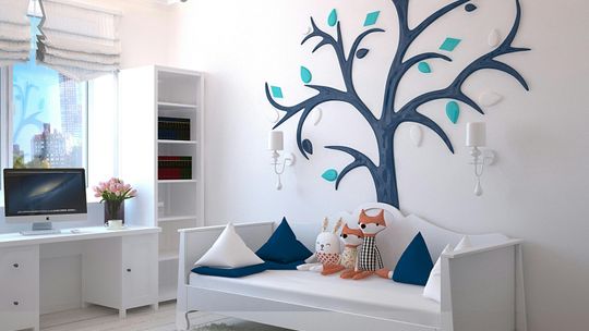 Naturalne akcenty w dziecięcym wnętrzu – od wzorów w roślinki po stonowane barwy