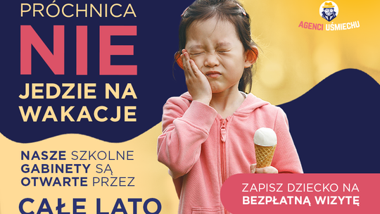 Nie ma wakacji dla próchnicy. Szkolny gabinet stomatologiczny działa także latem