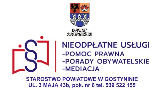 Nieodpłatna pomoc prawna, nieodpłatne poradnictwo obywatelskie  oraz nieodpłatna mediacja