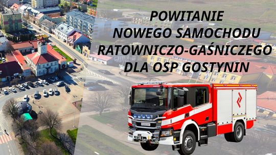 Nowy wóz strażacki dla OSP Gostynin