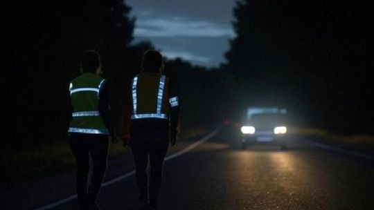 Odblaski ratują życie: bezpieczeństwo pieszych i rowerzystów w sezonie jesiennym