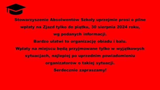 Ostatnie dni na zapisy