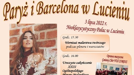 Paryż i Barcelona w Lucieniu