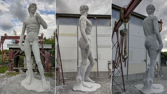 Pasja i spełnianie marzeń gostynińskiego rzeźbiarza Tadeusza Biniewicza