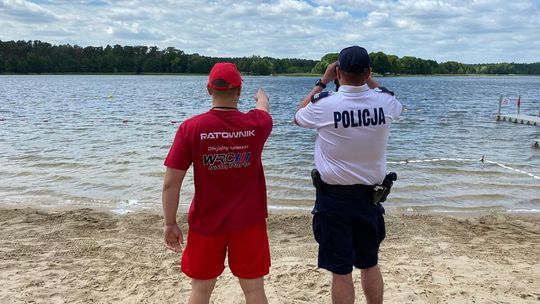 Patrole służb nad wodą