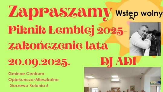 Plakat Pikniku Lemblej 2025