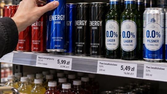 Piwo 0 proc. i energetyki mogą zdrożeć