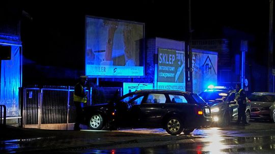 Potrącenie na Zamkowej