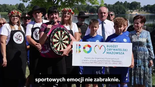 Powiat Gostyniński wspólnie z ORGANIZACJAMI POZARZĄDOWYMI walczą o środki z Budżetu Obywatelskiego Mazowsza dla Organizacji  z naszego terenu!