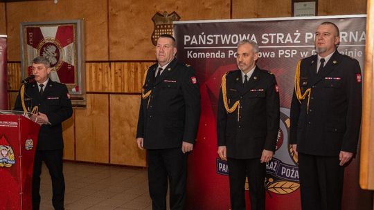 Pożegnanie ze służbą Dowódcy Jednostki Ratowniczo-Gaśniczej w Gostyninie Pożegnanie ze służbą Dowódcy Jednostki Ratowniczo-Gaśniczej w Gostyninie