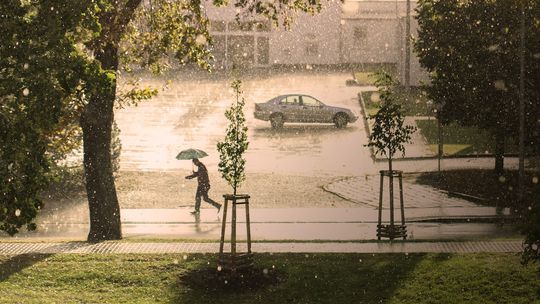 Prognozowane są burze i silne opady deszczu