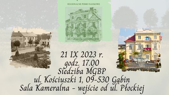 Promocja publikacji "Rocznik Gąbiński"