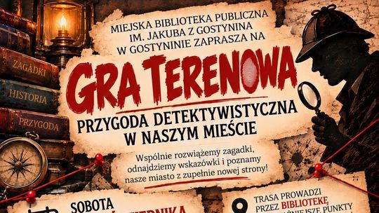 Przed nami wieczór pełen zagadek, tajemnic i detektywistycznych wyzwań