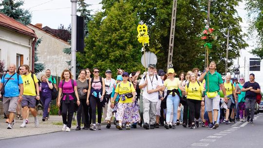 Przez Gostynin przeszła Piesza Pielgrzymka Diecezji Płockiej na Jasną Górę