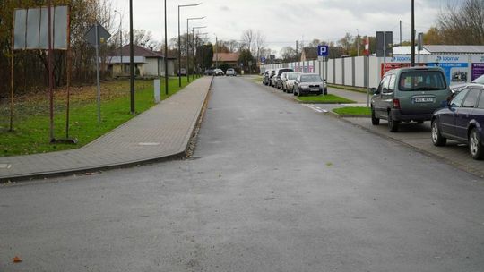 Roboty budowlane drogi do Powiatowego Urzędu Pracy zakończone