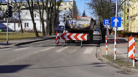 Rozpoczął się remont ulicy Dmowskiego Rozpoczął się remont ulicy Dmowskiego